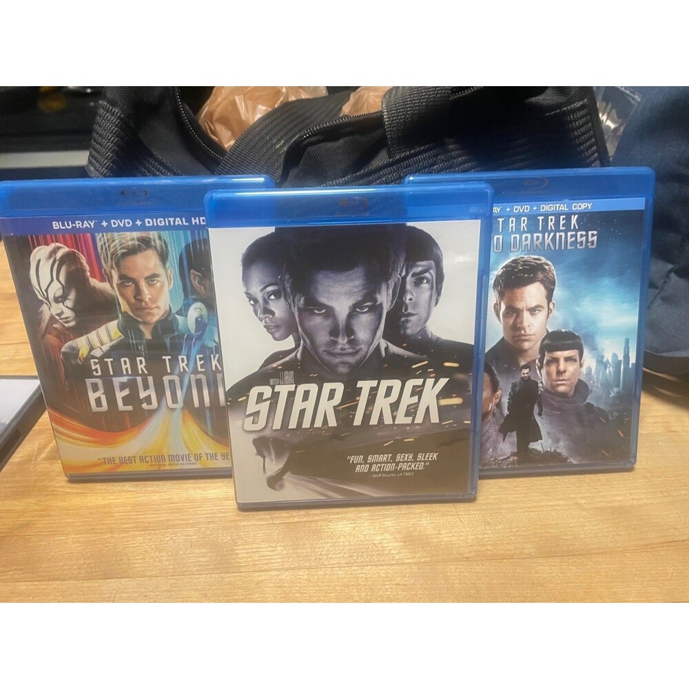 Star Trek Beyond: 3 Movie Set (Blu-ray) plus DVD/Digital for part of set